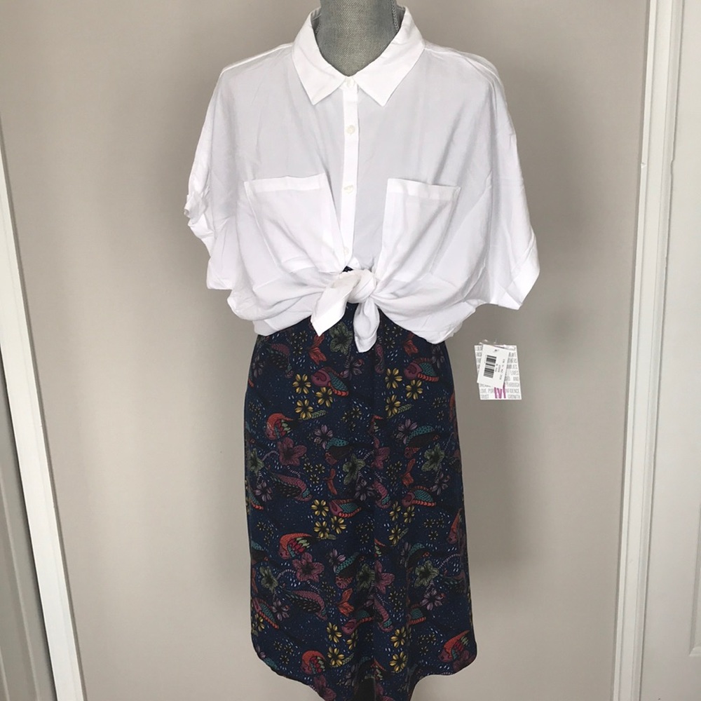Lularoe white Amy